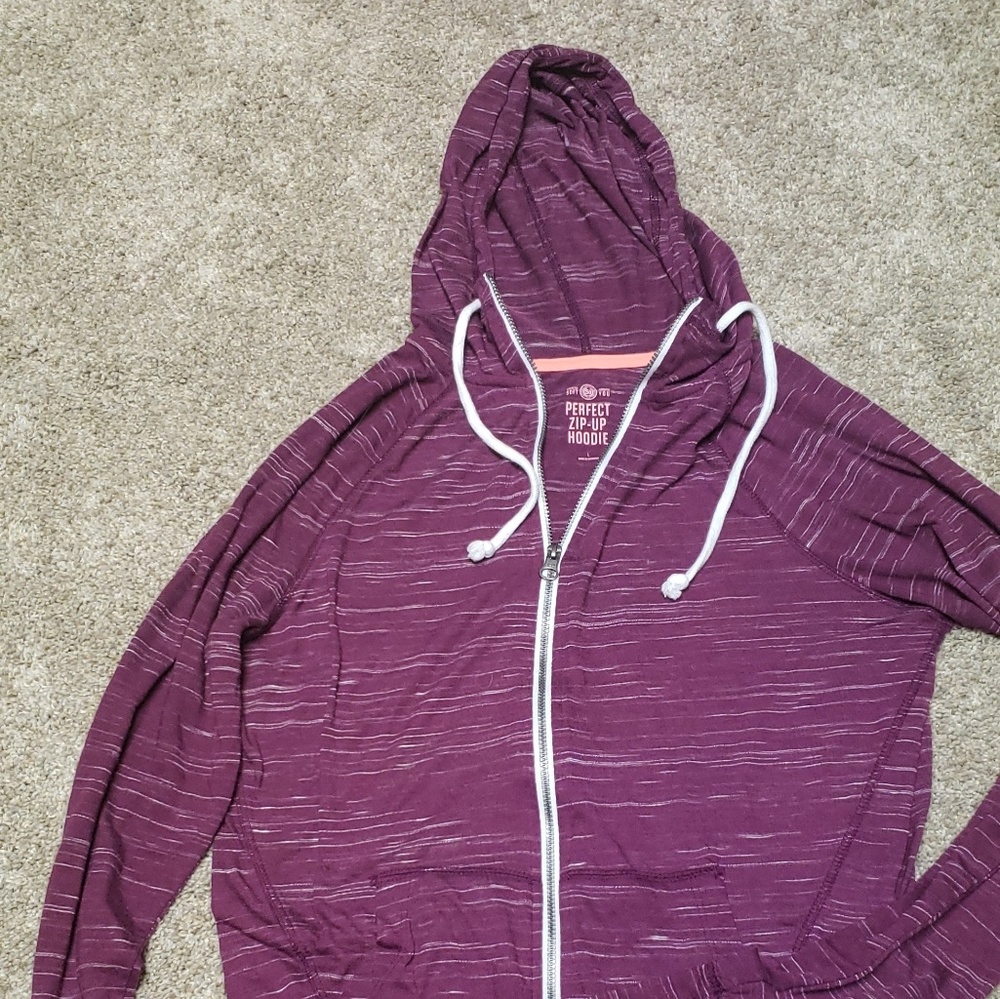 Zip up hoodie